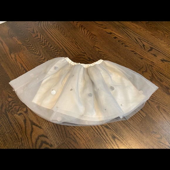 Gymboree silver tulle skirt size 5 - Picture 3 of 3